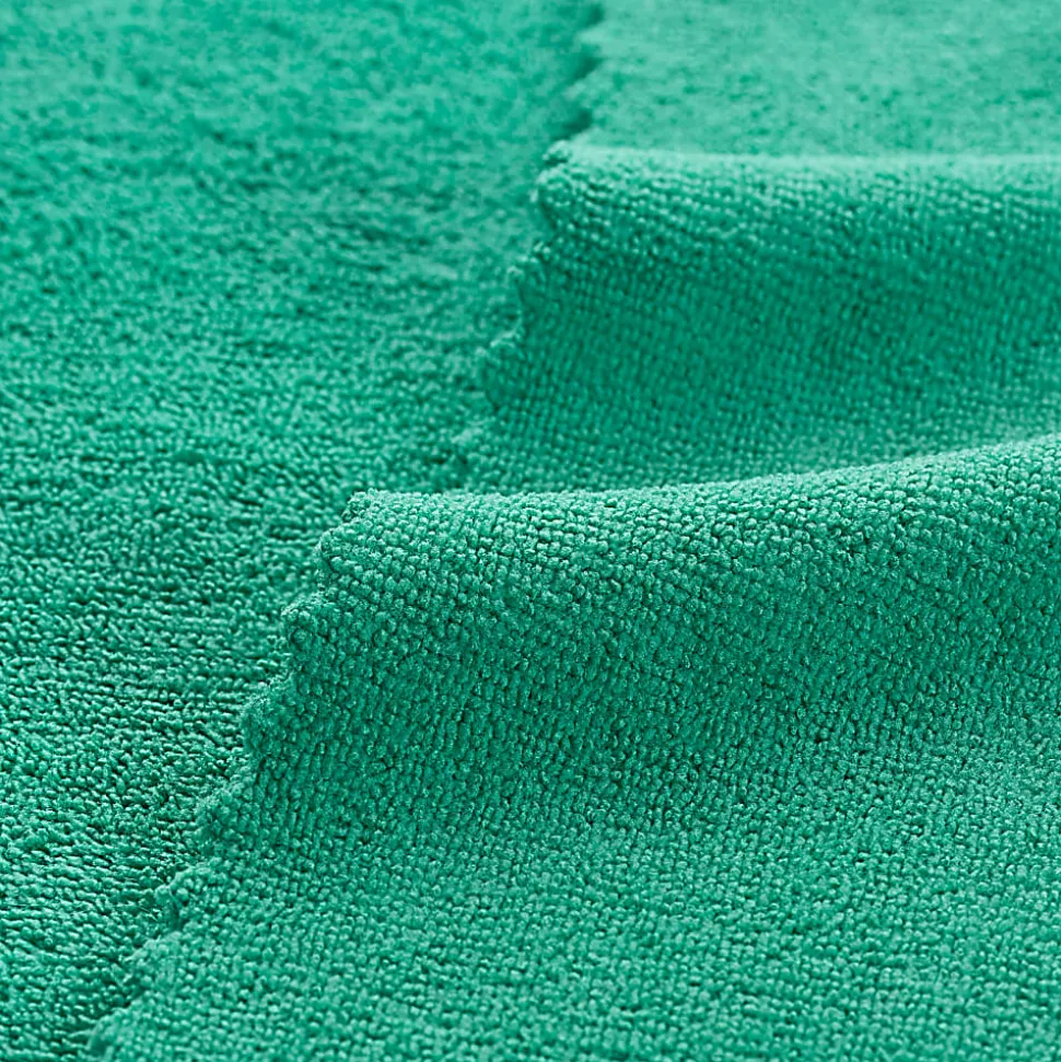 Hospeco SmartRags® Disposable Microfiber Towels, 35 Gram, 215 GSM, 16" x 16", Green, 50 Towels Per Box, Case Of 8 Boxes