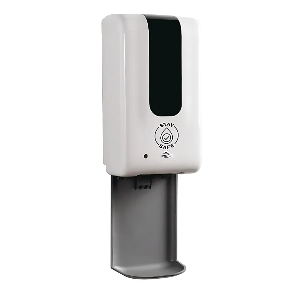 Hotel Emporium Automatic Wall Hand Sanitizer Dispenser, Gray
