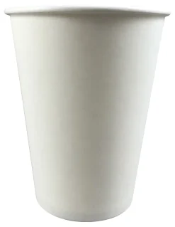 Hotel Emporium Hot/Cold Paper Cups, 12 Oz, White, Pack Of 50 Cups