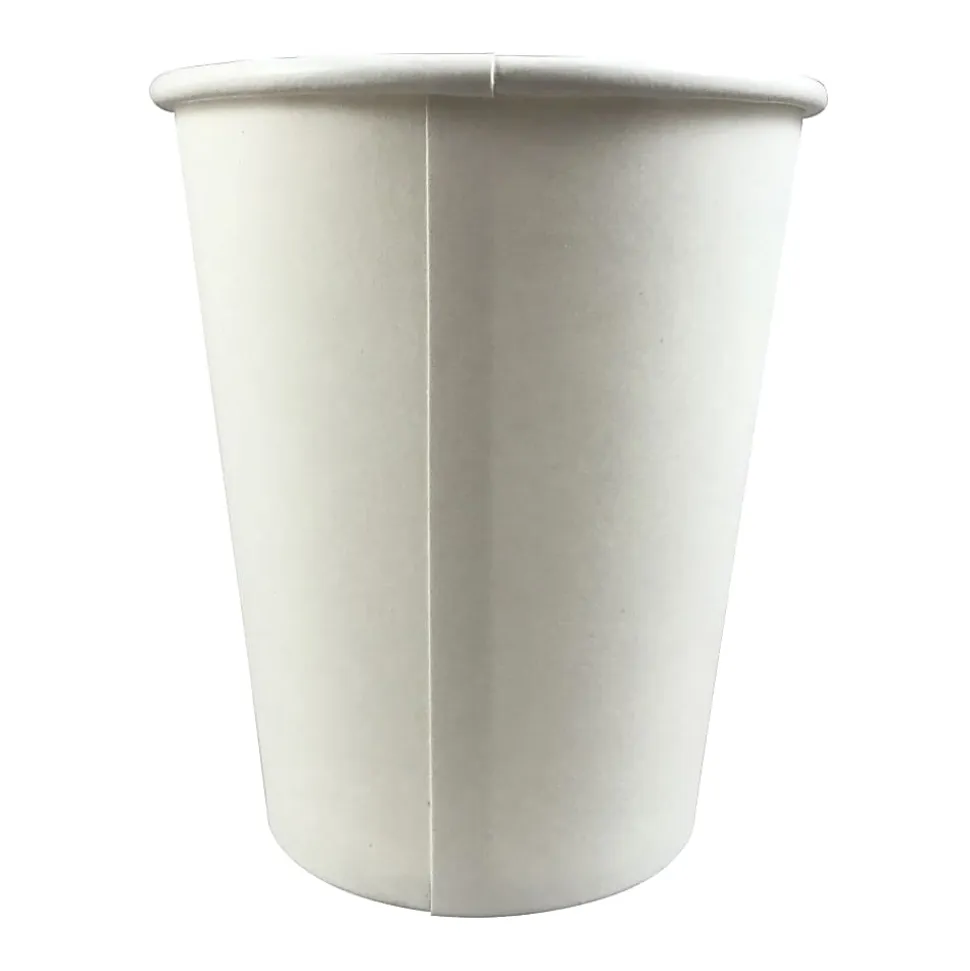Hotel Emporium Individually Wrapped Generic Hot Cups, 8 Oz, White, Pack Of 1,000