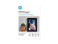 HP Advanced Photo Paper for Inkjet Printers, Glossy, 4