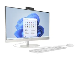 HP 23.8" All-in-One Desktop PC, AMD Athlon Gold, 4GB RAM, 256GB SSD, Windows® 11 Home (24-cr0046)