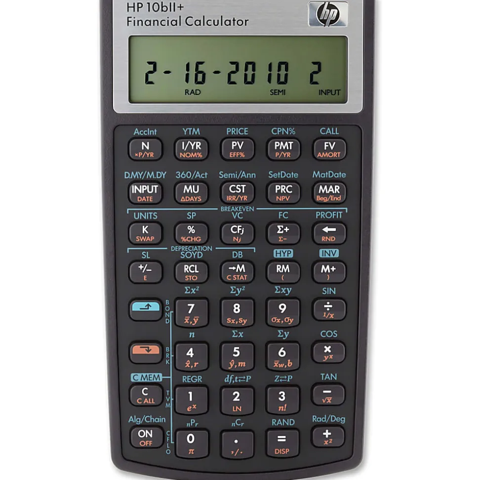 HP 10bII+ Financial Calculator