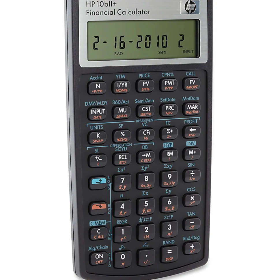 HP 10bII+ Financial Calculator