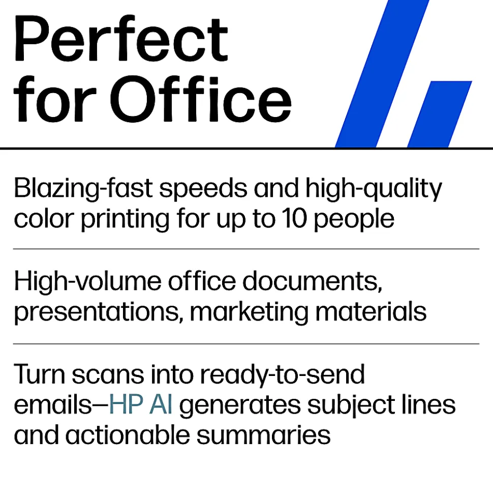 HP Color LaserJet Pro MFP 4301fdw Wireless Printer, Print, scan, copy, fax, Fast speeds, Easy setup, Mobile printing, Best for office, AI-enabled