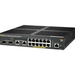 HPE 2930F 12G PoE+ 2G/2SFP+ Switch - 16 Ports - Manageable - 3 Layer Supported - Modular - 170 W Power Consumption - JL693AABA