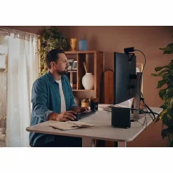 HP EliteDesk 8 G1a Desktop Computer, AMD Ryzen AI 5 340, 16 GB, 512 GB PCI Express NVMe SSD, Mini PC, Jack Black, D36R8UTABA