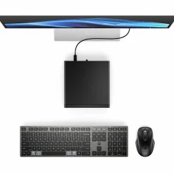 HP EliteDesk 8 G1a Desktop Computer, AMD Ryzen AI 5 340, 16 GB, 512 GB PCI Express NVMe SSD, Mini PC, Jack Black, D36R8UTABA