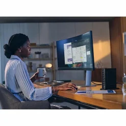 HP EliteDesk 8 G1a Desktop Computer, AMD Ryzen AI 5 340, 16 GB, 512 GB PCI Express NVMe SSD, Mini PC, Jack Black, D36R8UTABA