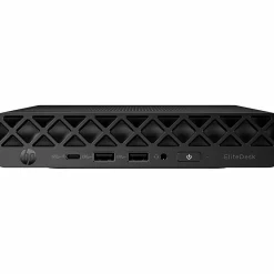 HP EliteDesk 8 G1i Mini PC, Intel Core Ultra 5 235T, vPro Technology, 32 GB, 512 GB PCI Express NVMe SSD, Jack Black, D32P7UTABA