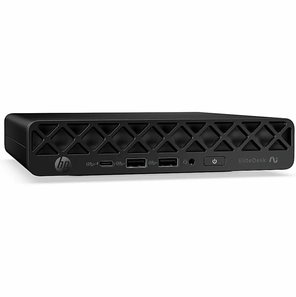 HP EliteDesk 8 G2i Next Gen AI PC, Mini Core Ultra 5 335GHz, 16GB, SSD 512GB, Win 11 Pro, Jack Black, Smart Buy