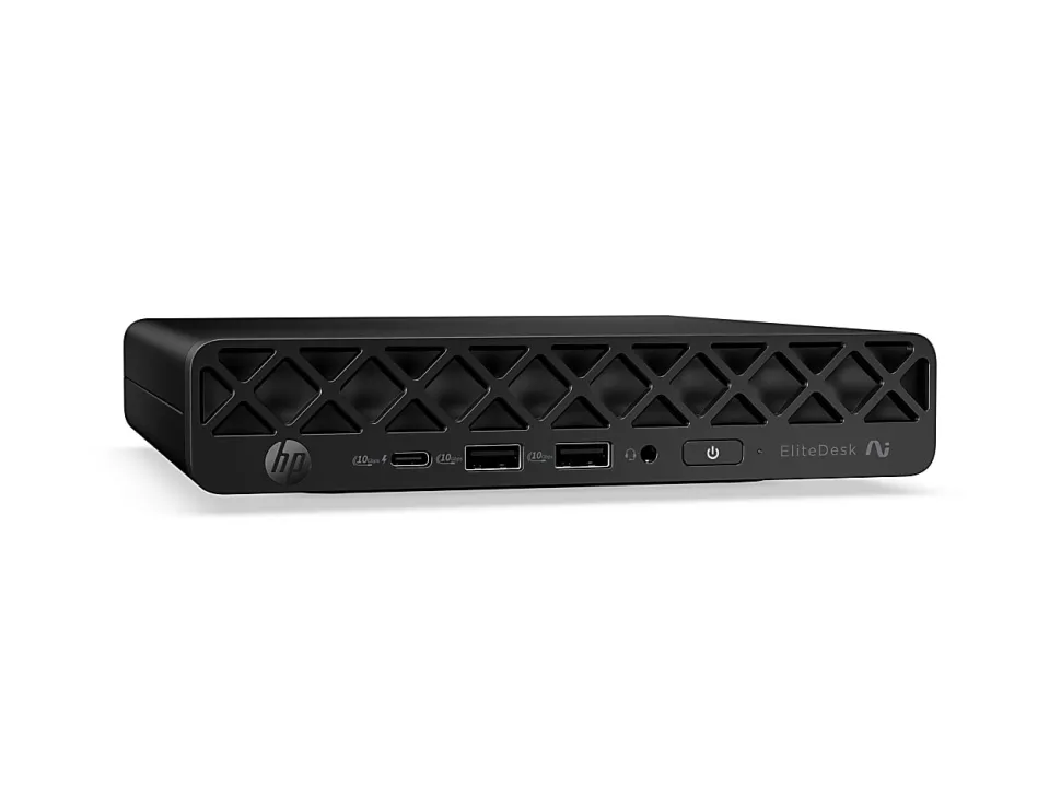HP EliteDesk 8 G2i Next Gen AI PC, Mini Core Ultra 5, 32 GB, SSD 512 GB, Win 11 Pro, Jack Black, Smart Buy, with HP Wolf Pro Security Edition