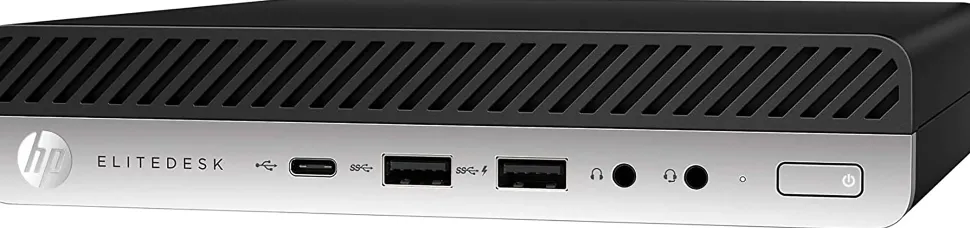 HP EliteDesk 800G3 Mini Refurbished Desktop PC, Intel® i5, 16GB Memory, 256GB Solid State Drive, Windows® 10 Pro