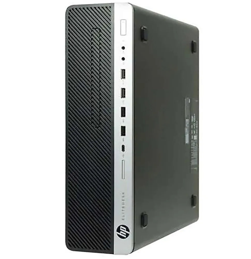 HP EliteDesk 800G3 SFF Refurbished Desktop PC, Intel® Core™ i7, 16GB Memory, 256GB Solid State Drive, Windows® 10 Pro