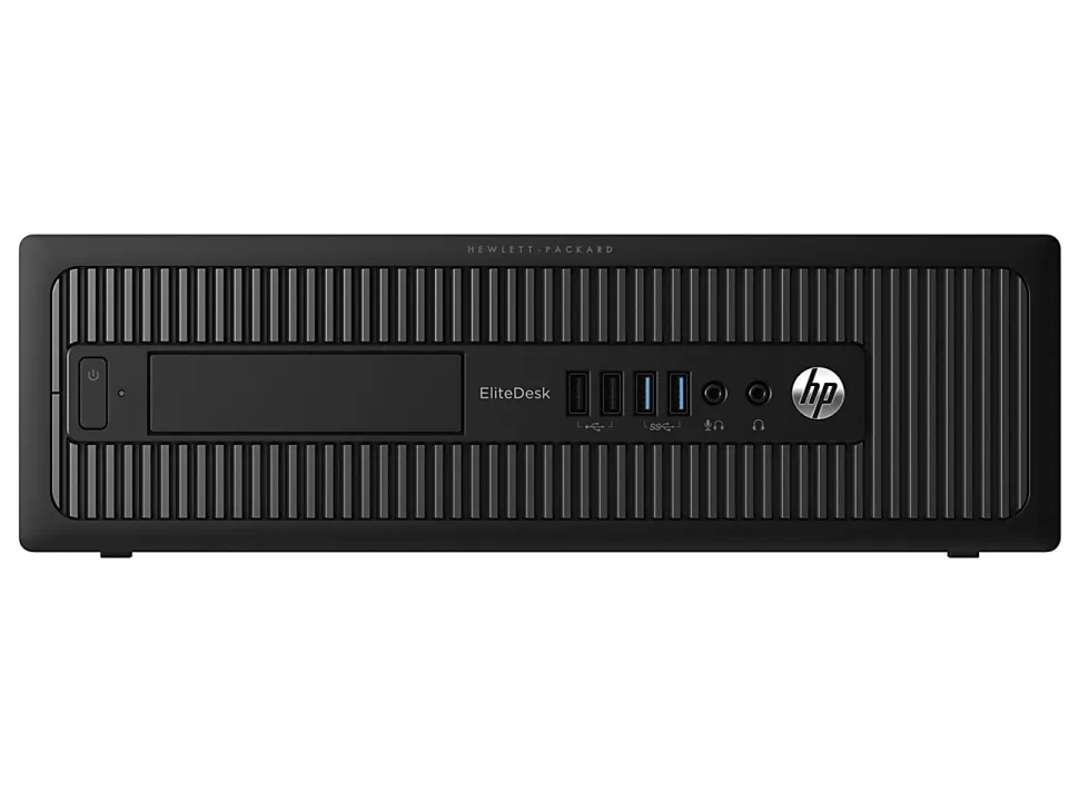 HP EliteDesk 800 G1 SFF Refurbished Desktop PC, Intel® Core™ i3, 8GB Memory, 120GB Solid State Drive, Windows® 10, RF610299