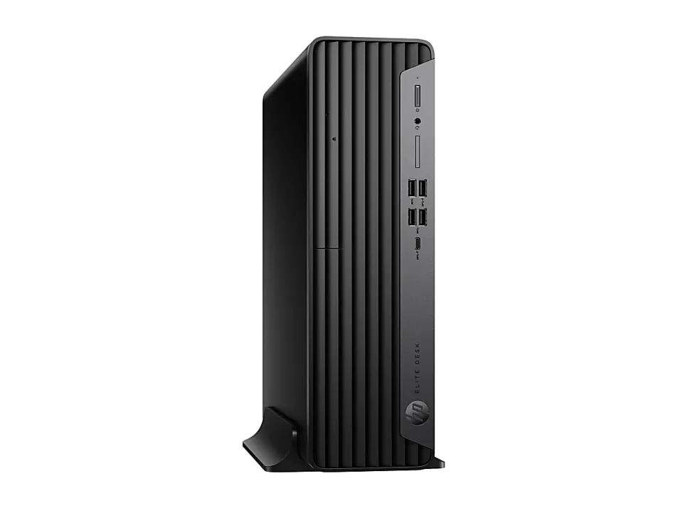HP Elite 805 G9 - SFF Ryzen 5 8600G / up to 5 GHz - RAM 16 GB - SSD 512 GB - NVMe, TLC - Radeon 760M - Gigabit Ethernet - Win 11 Pro - monitor: none - keyboard: US - Smart Buy - with HP Wolf Pro Security Edition (1 year)