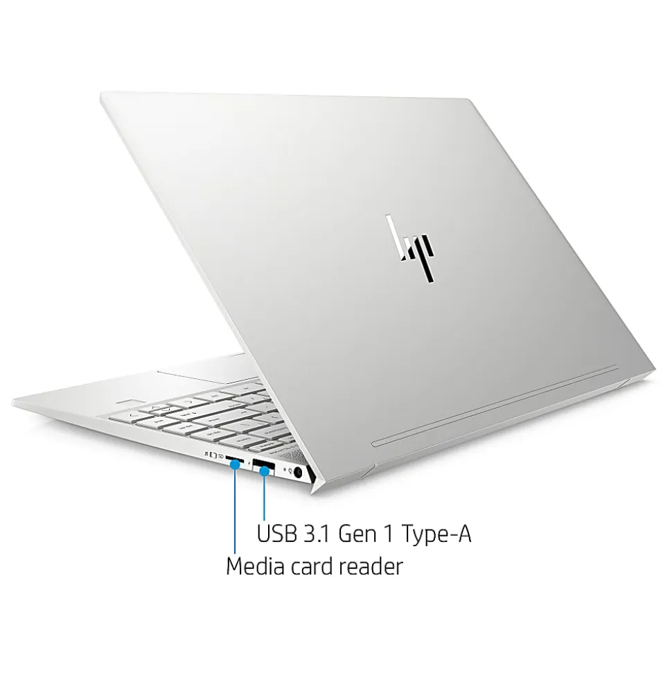 HP ENVY 13-aq0050od Laptop, 13.3" Full HD Screen, Intel® Core™ i5-8265U, 8GB Memory, 256GB Solid State Drive, Windows® 10 Home 64