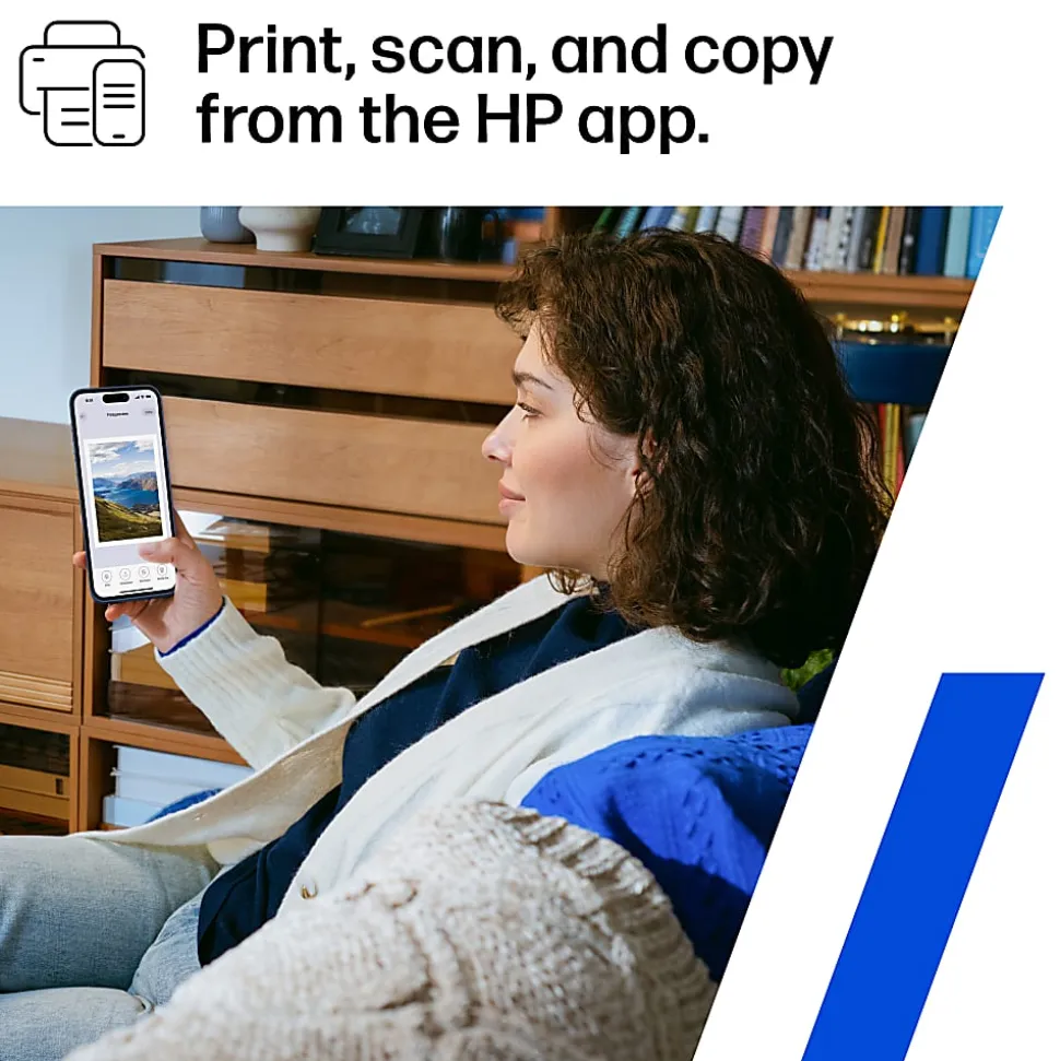HP Envy Inspire 7255e Wireless Color Inkjet Printer, prints, scans, copies, duplex, great for home, 3-mo free Instant Ink, AI-enabled (1W2Y9A)