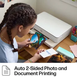 HP Envy 6155 Wireless All-in-One Color Inkjet Printer, Print/Scan/Copy, Duplex Printing, 3 Months of free Instant Ink