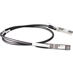 HPE X240 Direct Attach Cable - Network cable - SFP+ to SFP+ - 4 ft - for Edgeline e920; FlexFabric 12902; ProLiant e910t 2U; SimpliVity 380 Gen10, 380 Gen9