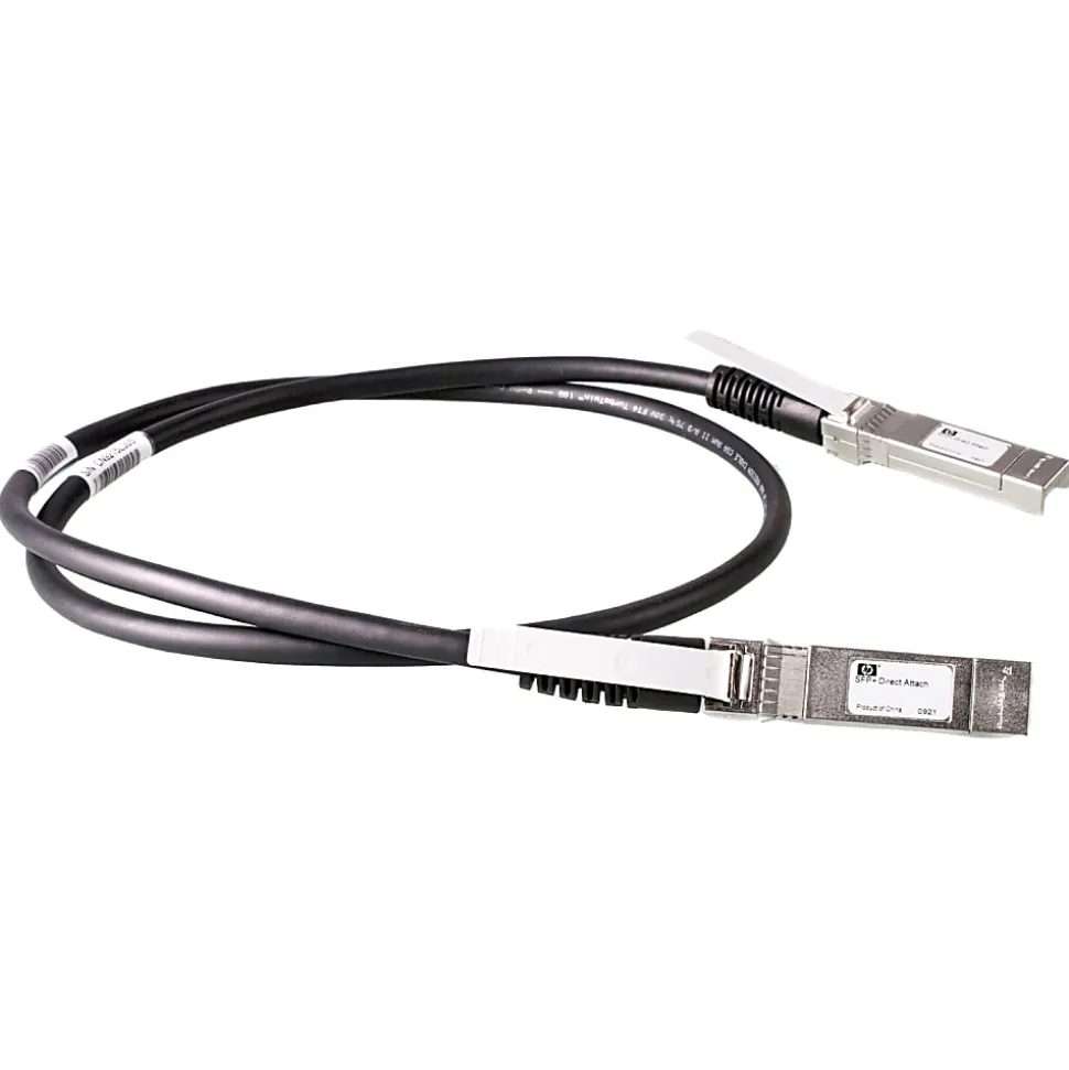 HPE X240 Direct Attach Cable - Network cable - SFP+ to SFP+ - 4 ft - for Edgeline e920; FlexFabric 12902; ProLiant e910t 2U; SimpliVity 380 Gen10, 380 Gen9