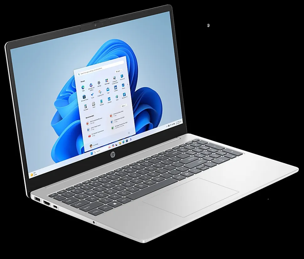 HP 15-fc0500nr Laptop PC, 15.6" Screen, AMD Ryzen™ 3, 8GB Memory, 256GB Solid State Drive, Windows 11 Home