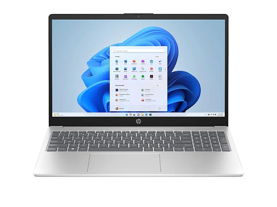 HP 15-fc0500nr Laptop PC, 15.6" Screen, AMD Ryzen™ 3, 8GB Memory, 256GB Solid State Drive, Windows 11 Home