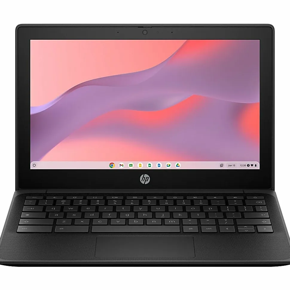 HP Fortis G1m 11.6" Rugged Chromebook, HD, 60 Hz, Octa-core (ARM Cortex A76 + Cortex A55), 4 GB, Jet Black, BV0W8UTABA