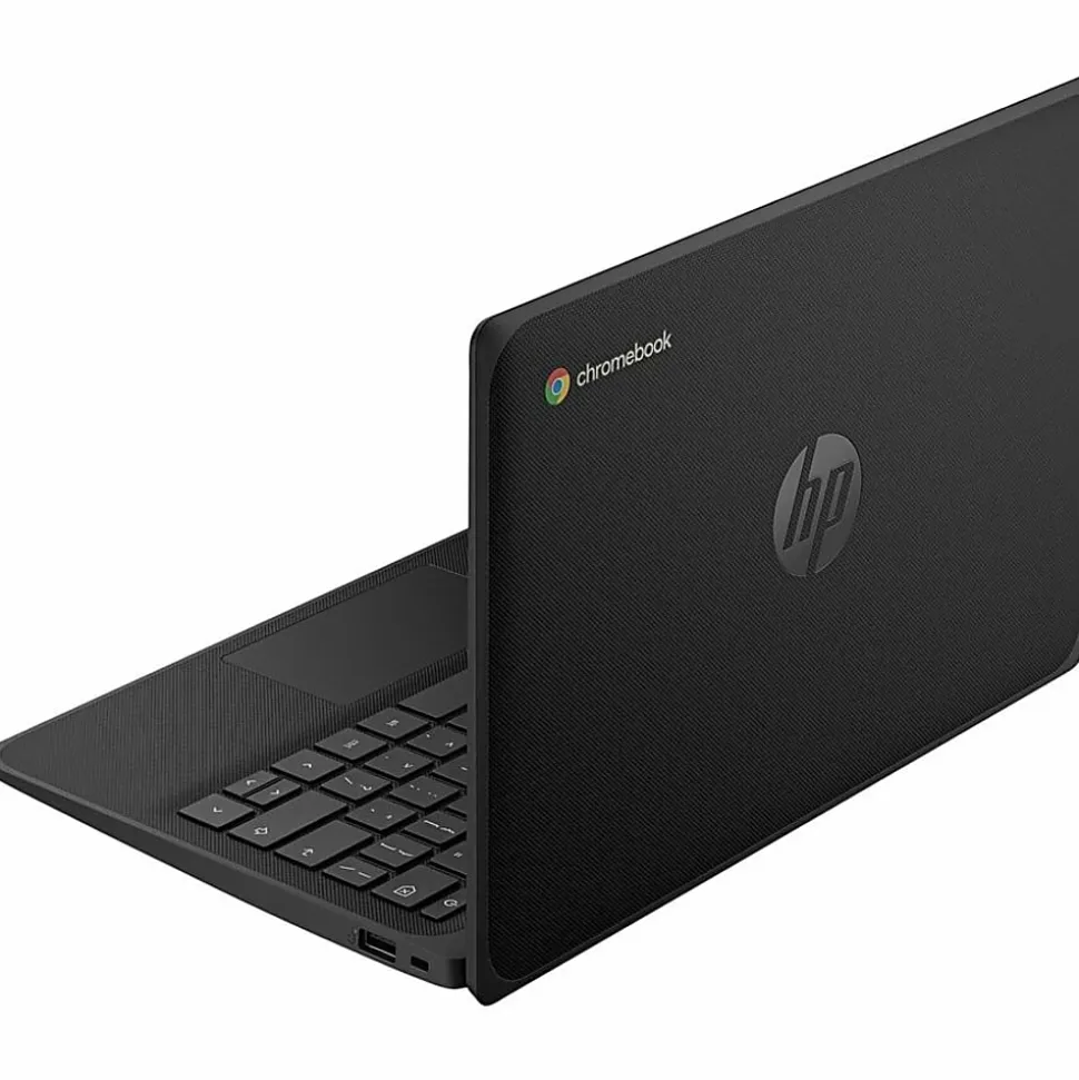 HP Fortis G1m 11.6" Touchscreen Rugged Chromebook, HD, 60 Hz, Octa-core (ARM Cortex A76 + Cortex A55), 4 GB, Jet Black, BV0W9UTABA