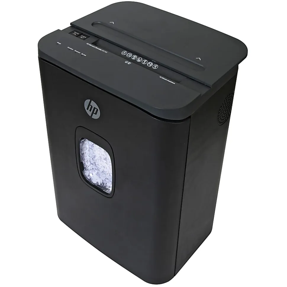 HP HP-MC165 16-Sheet Microcut Shredder, 91044Q