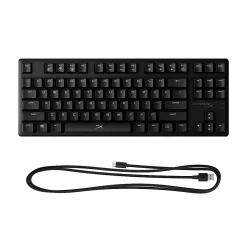 HP HyperX Alloy Origins Core Mechanical Gaming Keyboard, HX Aqua (US Layout), Full Size, Black, 4P5P1AA#ABA