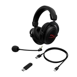 HP HyperX Cloud Core Wireless Gaming Headset, Black, 4P5D5AA