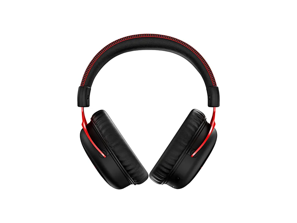 HP HyperX Cloud II Wireless Gaming Headset, Black/Red, 4P5K4AA