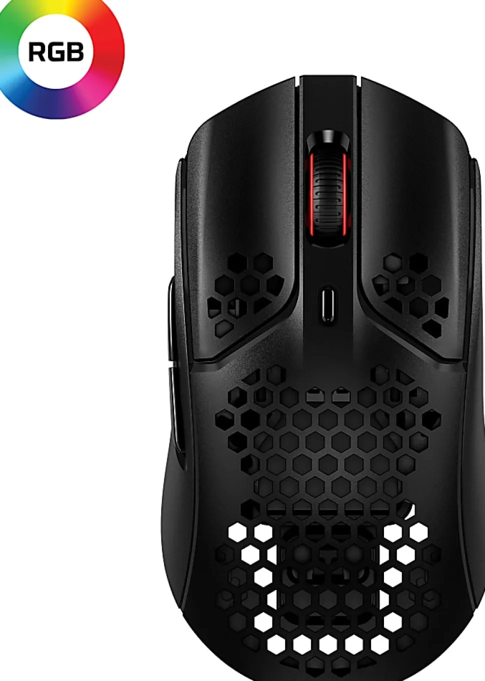 HP HyperX Pulsefire Haste Wireless Gaming Mouse, Black, 4P5D7AA