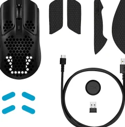HP HyperX Pulsefire Haste Wireless Gaming Mouse, Black, 4P5D7AA