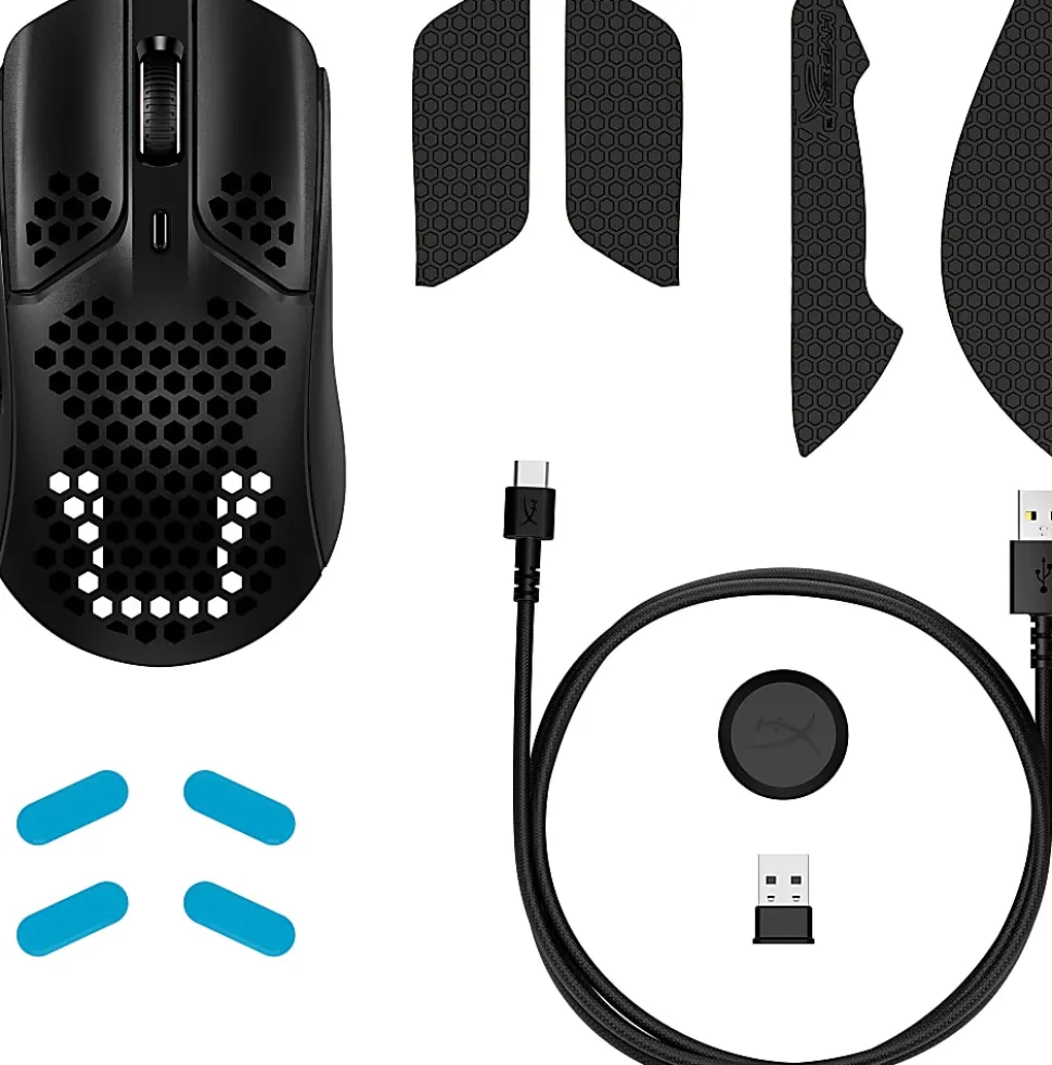 HP HyperX Pulsefire Haste Wireless Gaming Mouse, Black, 4P5D7AA