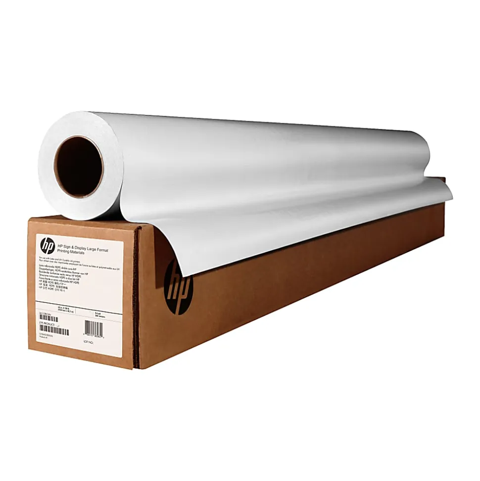 HP Instant-Dry Universal Gloss Paper, 42" x 100', FSC® Certified, White, 1 Roll