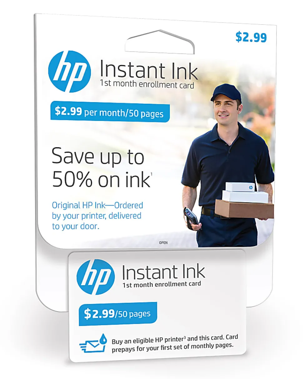 HP Instant Ink 50-Page Enrollment Kit