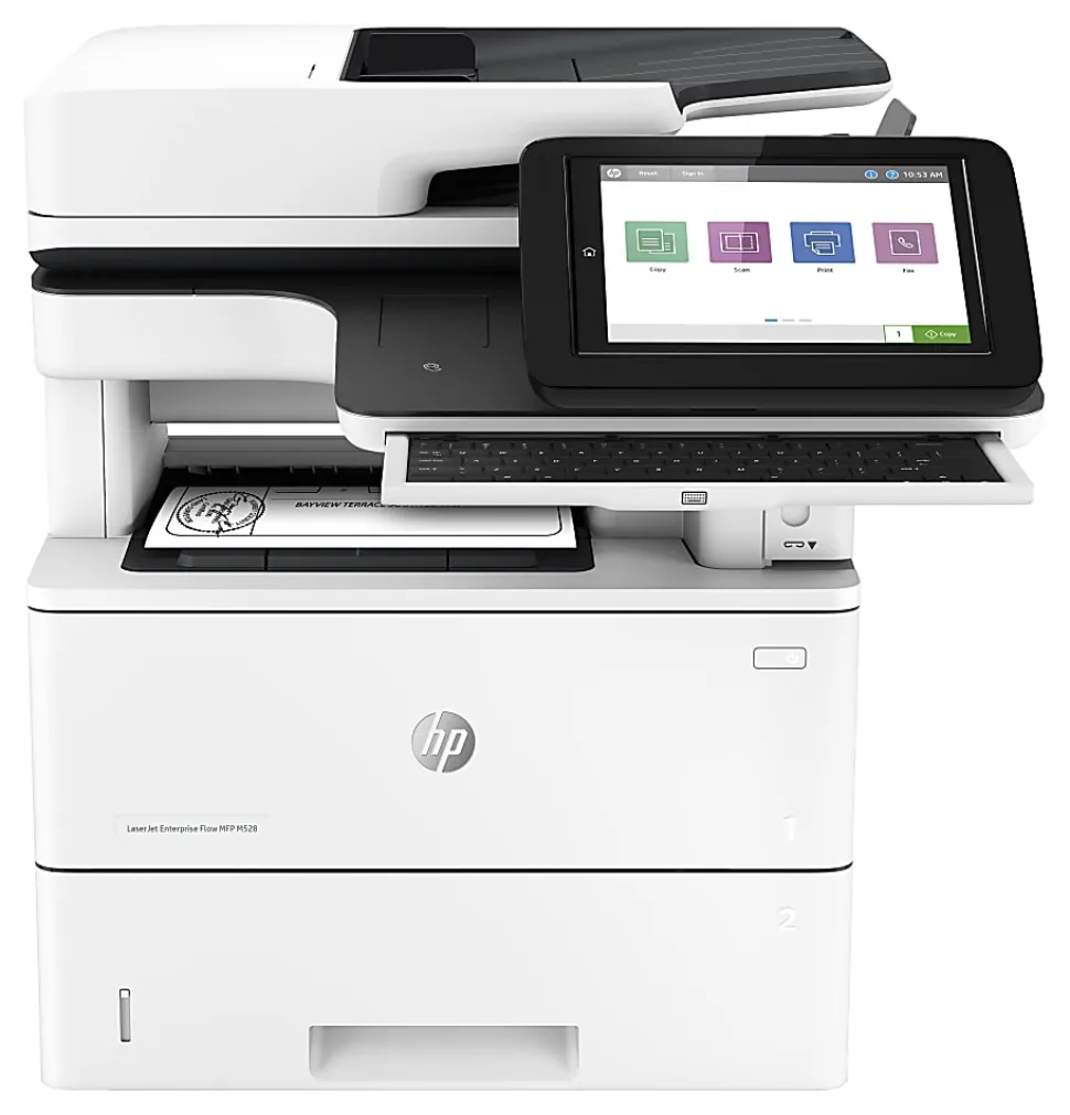 HP LaserJet Enterprise Flow MFP M528c Laser Monochrome Printer, 1PV66ABGJ