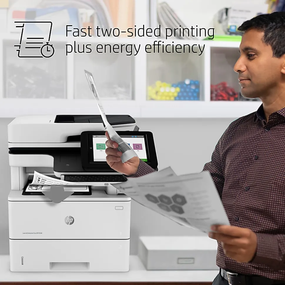HP LaserJet Enterprise Flow MFP M528c Laser Monochrome Printer, 1PV66ABGJ