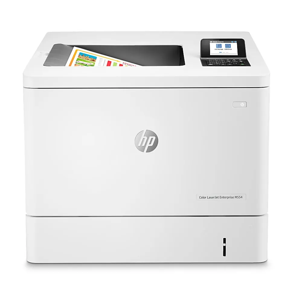 HP LaserJet Enterprise M554dn Color Laser Printer