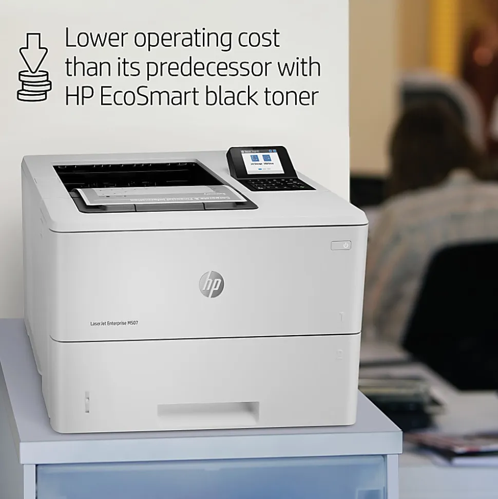 HP LaserJet Enterprise M507dn Laser Monochrome Printer