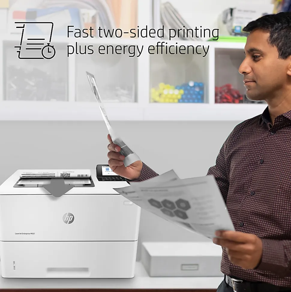 HP LaserJet Enterprise M507dn Laser Monochrome Printer