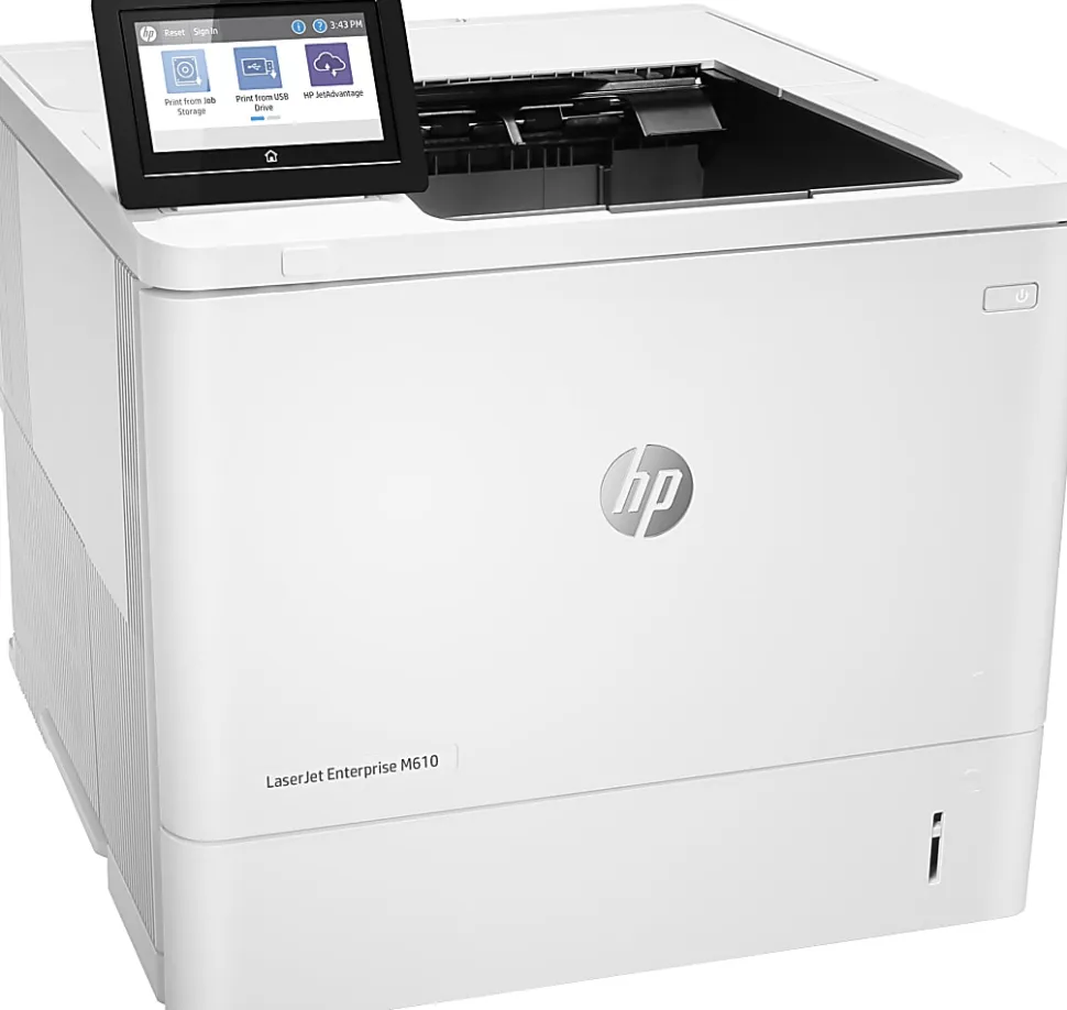 HP LaserJet Enterprise M610dn Laser Monochrome Printer