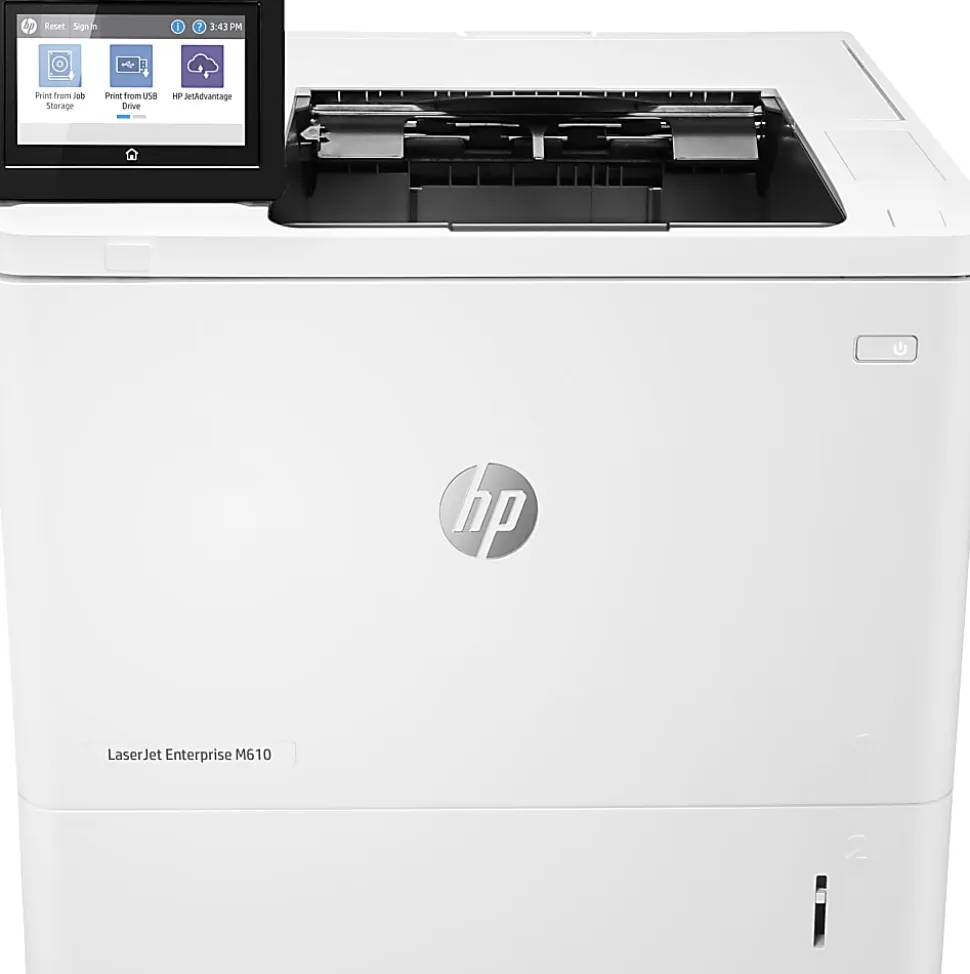 HP LaserJet Enterprise M610dn Laser Monochrome Printer