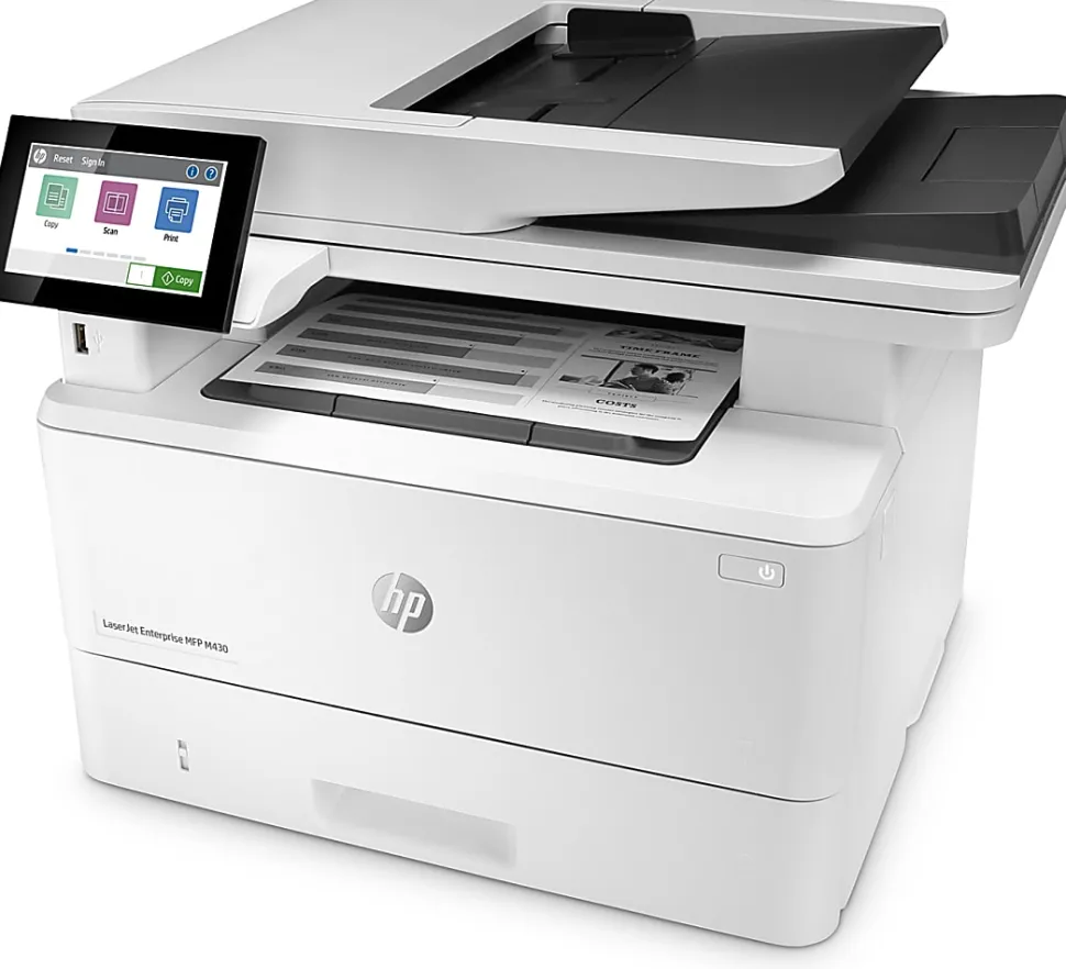 HP LaserJet Enterprise MFP M430f Laser All-In-One Monochrome Printer