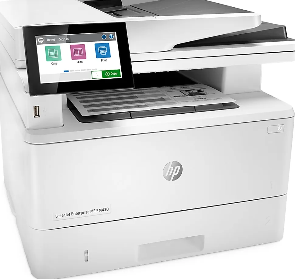 HP LaserJet Enterprise MFP M430f Laser All-In-One Monochrome Printer