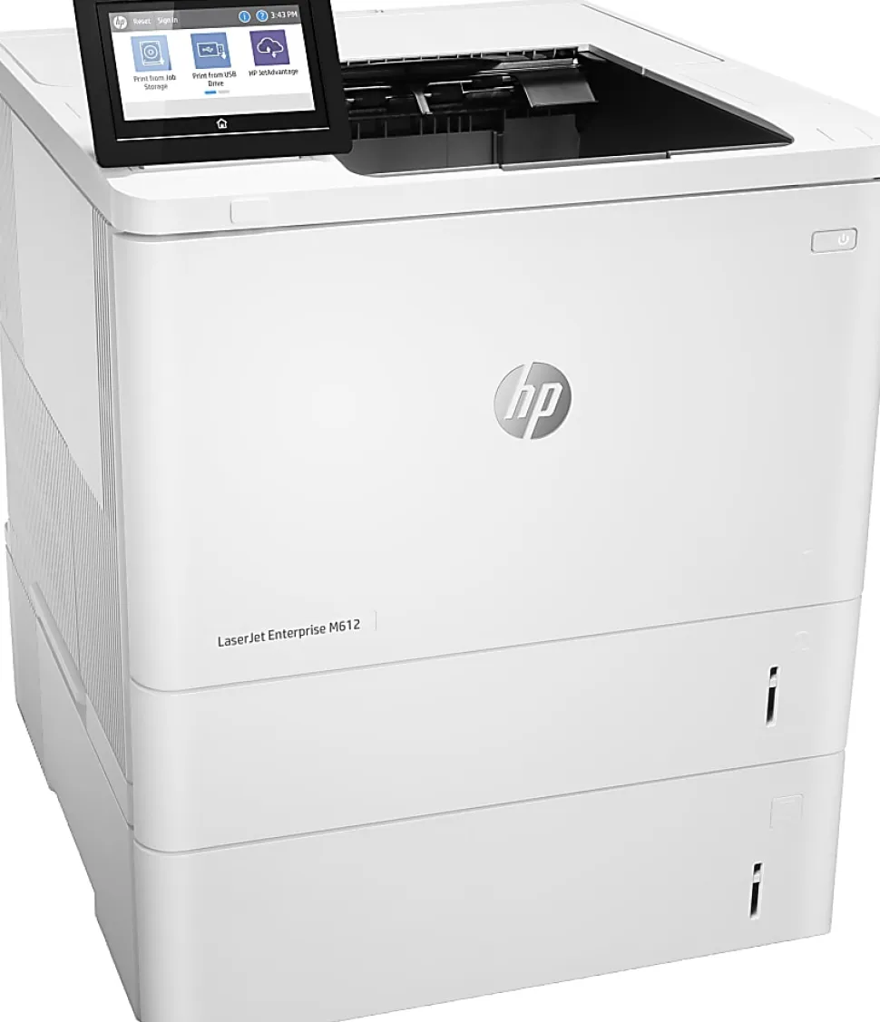 HP LaserJet Enterprise M612x Wireless Laser Monochrome Printer
