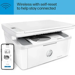 HP LaserJet MFP M140w Wireless Laser All-In-One Monochrome Printer (7MD72F)