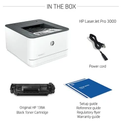 HP LaserJet Pro 3001dw Wireless Laser Monochrome Printer